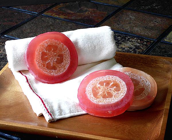 Luffa Red Soap