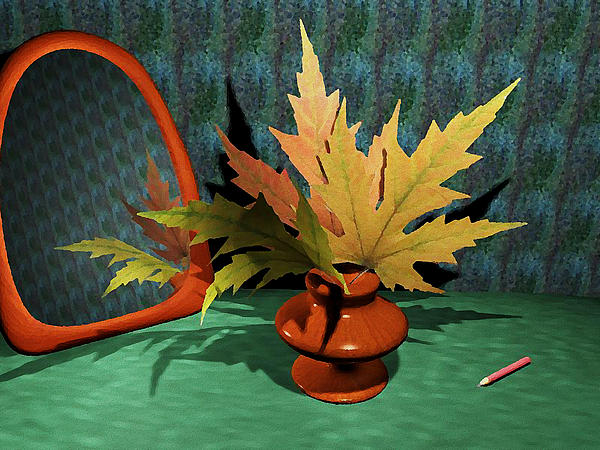 Mirror and Leaves