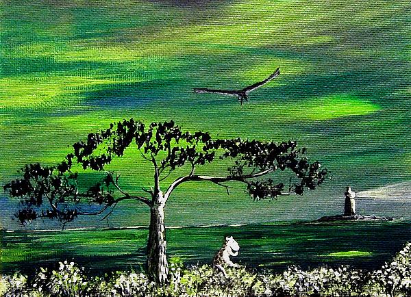 Moomintroll and Lighthouse