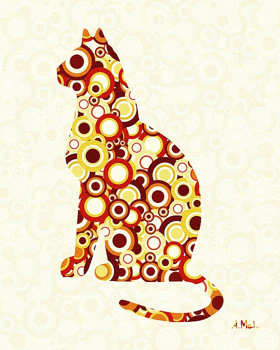 Orange Tabby - Animal Art