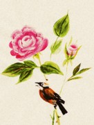 Bird on a Flower