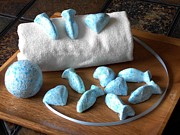 Blue Fish Bath Bombs