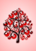 Red Glass Ornaments