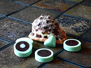 Turquoise Soap Slices